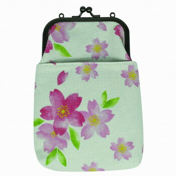 大西賢製販 Ripple がま口2WAY スマホショルダー 桜 GA24-KN【メーカー直送：代金引換不可：同梱不可】【北海道・沖縄・離島は配達不可】