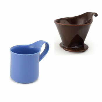 ZERO JAPAN(ゼロジャパン) ドリッパー＆カフェマグセット ドリッパートレイ付 DMZ-16 CBR/BB【メーカー直送：代金引換不可：同梱不可】【北海道・沖縄・離島は配達不可】