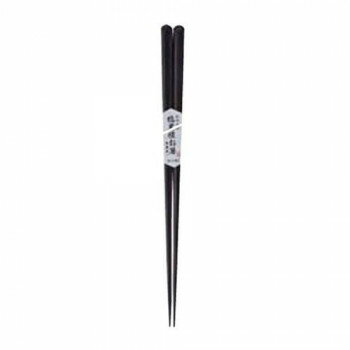 丸十　天丸木箸 縞黒檀 23cm 6K22-4【メーカー直送：代金引換不可：同梱不可】【北海道・沖縄・離島は配達不可】
