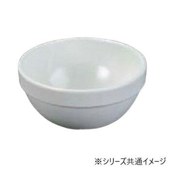 Rakuten - 福井クラフト　メラミン19cmスタック丸盛鉢白グロス 75005990【メーカー直送：代金引換不可：同梱不可】【北海道・沖縄・離島は配達不可】