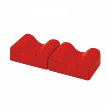 高田ベッド製作所 レッグイージー(足置きマクラ/クッション) レッド TB-77C-164【メーカー直送：代金引換不可：同梱不可】【北海道・沖縄・離島は配達不可】