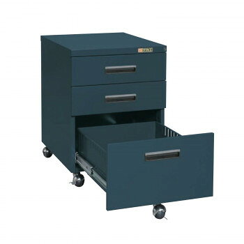 サカエ キャビネットワゴン ダークグレー NW-3CBND【メーカー直送：代金引換不可：同梱不可】【北海道・沖縄・離島は配達不可】