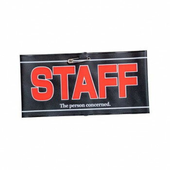パーティーグッズ 腕章 STAFF 3251【メーカー直送：代金引換不可：同梱不可】【北海道・沖縄・離島は配..