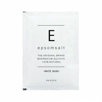 BASSPA エプソムソルト ホワイトムスク　150g×10袋【メーカー直送：代金引換不可：同梱不可】【北海道・沖縄・離島は配達不可】