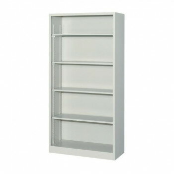 一般書庫/D:400タイプ オープン書庫 3×6型 1号 棚板4枚付 ニューグレー COM-NP603【メーカー直送：代金引換不可：同梱不可】【北海道・沖縄・離島は配達不可】