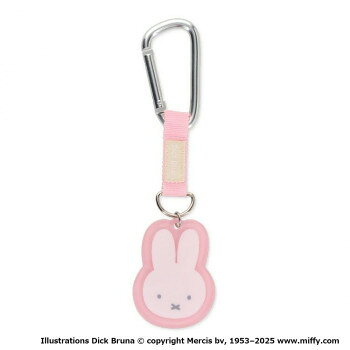 ゾーウィー ミッフィー カラビナ付きアクリルキーホルダー face ピンク 8329【メーカー直送：代金引換..