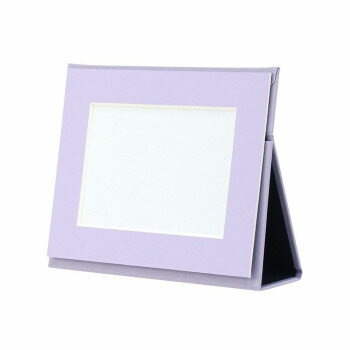 ポータブルフォトフレーム L判ヨコ ラベンダー 106-930【メーカー直送：代金引換不可：同梱不可】【北海道・沖縄・離島は配達不可】