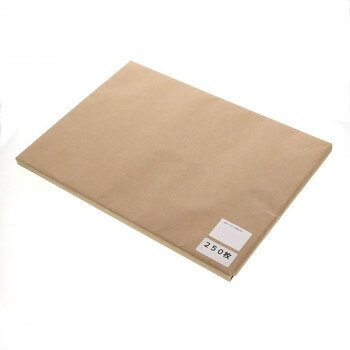 シモジマ 002100502 業務用WAXシート 筋入クラフト400×300mm 250枚【メーカー直送：代金引換不可：同梱..