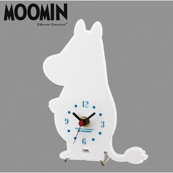 MOOMIN シルエットワイヤースタンド ミニ置き時計 ムーミン KC-5083【メーカー直送：代金引換不可：同梱不可】【北海道・沖縄・離島は配達不可】
