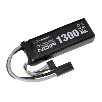 G-FORCE ジーフォース Noir LiPo 11.1V 1300mAh ミニS互換サイズ GFG910【メーカー直送：代金引換不可：同梱不可】【北海道・沖縄・離島は配達不可】
