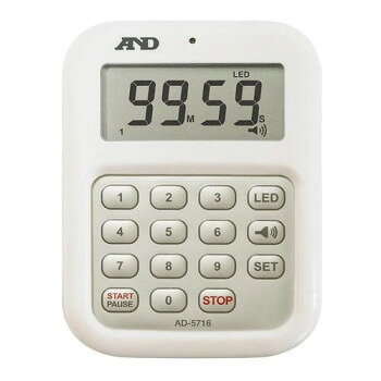 A＆D 大音量タイマー 100分 IPX7 防水仕様 AD5716【メーカー直送：代金引換不可：同梱不可】【北海道・沖縄・離島は配達不可】