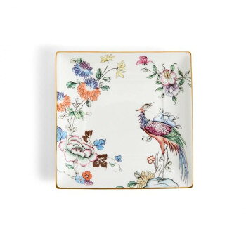 (B) Wedgwood ウェッジウッド ワンダーラスト フォーチュン スクエアトレイ14.5cm 1069358【メーカー直送：代金引換不可：同梱不可】【北海道・沖縄・離島は配達不可】