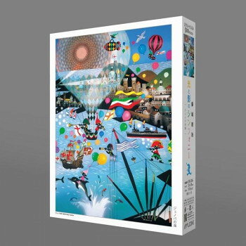 乐天商城 - ジグソーパズル　藤城清治　ジェノバの海　　2500　500-286【メーカー直送：代金引換不可：同梱不可】【北海道・沖縄・離島は配達不可】