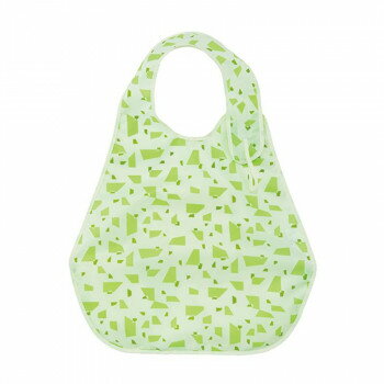 Rakuten - フットマーク　キャッチポケット付　こぼれないお食事エプロン　ライム　403734【メーカー直送：代金引換不可：同梱不可】【北海道・沖縄・離島は配達不可】