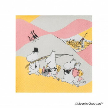 (A)Moomin　ムーミン ペーパーナプキン 33cm ファミリータイム　1076296【メーカー直送：代金引換不可：同梱不可】【北海道・沖縄・離島は配達不可】