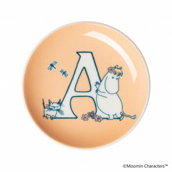 Rakuten - (A)Moomin　ムーミン アルファベットコレクション ミニプレート 10.5cm A　1077291【メーカー直送：代金引換不可：同梱不可】【北海道・沖縄・離島は配達不可】