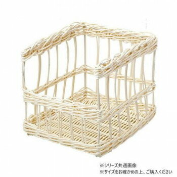 萬洋(まんよう) 樹脂フランスパンスタンド角(白・大) 91-107A【メーカー直送：代金引換不可：同梱不可】【北海道・沖縄・離島は配達不可】