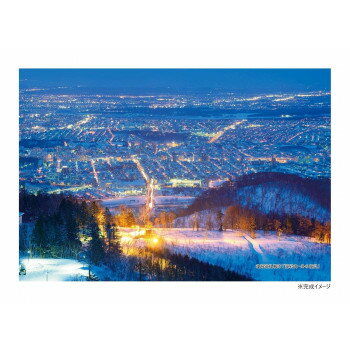 300Pジグソー シリーズ日本の都市2 北海道札幌市「藻岩山・冬の夜景」　300-320【メーカー直送：代金引換不可：同梱不可】【北海道・沖縄・離島は配達不可】