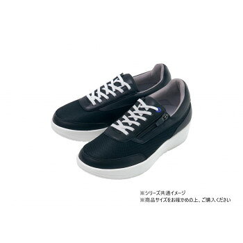 blu ブリュー コンフォートシューズ アネモネ 男女兼用 25.5cm ブラック 486624 W2574【メーカー直送：代金引換不可：同梱不可】【北海道・沖縄・離島は配達不可】