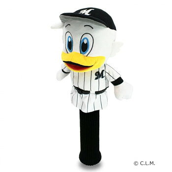 ホクシン交易 千葉ロッテマリーンズヘッドカバー マーくん DR用 OHC0069【メーカー直送：代金引換不可：同梱不可】【北海道・沖縄・離島は配達不可】