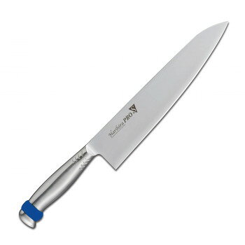 富士カトラリー NarihiraPRO」S」 牛刀 240mm ブルー FC-3065BL【メーカー直送：代金引換不可：同梱不可】【北海道・沖縄・離島は配達不可】