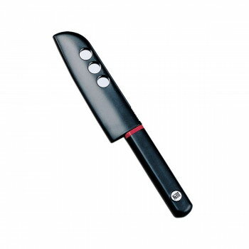 富士カトラリー ケント サヤ付 フルーツナイフ フルーツナイフ 100mm　ブラック FK-405【 ...