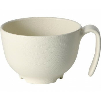木目持ちやすい茶碗ハンドル付 NBLS1HB クリーム 515011 E1612【メーカー直送：代金引換不可：同梱不可】【北海道・沖縄・離島は配達不可】