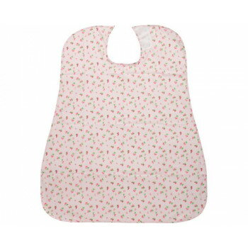 介援隊 食事用エプロン CX-01002 フルーツピンク 393617 E1569【メーカー直送：代金引換不可：同梱不可】【北海道・沖縄・離島は配達不可】