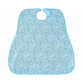 ディナーエプロン 6070 小花(ブルー) 219851 E0235【メーカー直送：代金引換不可：同梱不可】【北海道・沖縄・離島は配達不可】