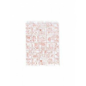 Square Shape - タカ印 平袋 ファンシーあか 200P 50-1303 200枚【メーカー直送：代金引換不可：同梱不可】【北海道・沖縄・離島は配達不可】