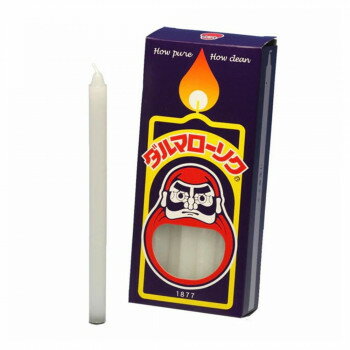 東海製蝋 ローソク ダルマローソク3号/20本 104-05【メーカー直送：代金引換不可：同梱不可】【北海道・沖縄・離島は配達不可】