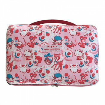 三金商事 SWIMMER×SANRIO 圧縮トラベルポーチ ピンク SS0133【メーカー直送：代金引換不可：同梱不可】..