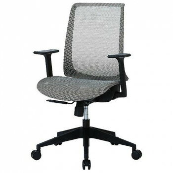 井上金庫販売 オフィス用 SPN メッシュチェア 肘付キ シルバー SPN-53A SV【メーカ...