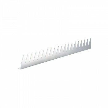 シロクマ デルタ忍び返しL形 電解研磨 FG-1L【メーカー直送：代金引換不可：同梱不可】【北海道・沖縄..