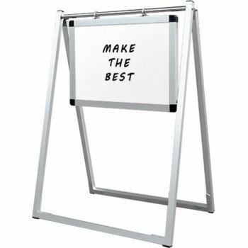 Whiteboard, Blackboard Goods - TOKISEI 常磐精工 スイングサインホワイトボード A3横 SWSWB-A3Y【メーカー直送：代金引換不可：同梱不可】【北海道・沖縄・離島は配達不可】