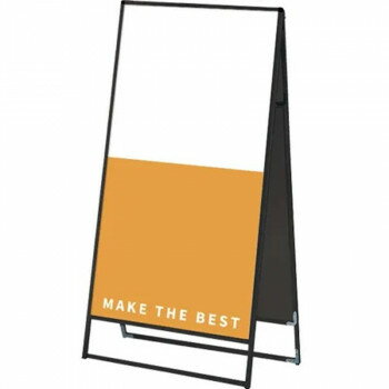 常磐精工 ブラックバリウススタンド看板 アルミ複合板 900×1800両面 BVASKAP-900X1800R【メーカー直送：代金引換不可：同梱不可】【北海道・沖縄・離島は配達不可】