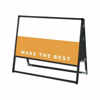 常磐精工 ブラックバリウススタンド看板 アルミ複合板 900×450両面 BVASKAP-900X450R【メーカー直送：代金引換不可：同梱不可】【北海道・沖縄・離島は配達不可】