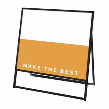 常磐精工 ブラックバリウススタンド看板 アルミ複合板 900×900片面 BVASKAP-900X900K【メーカー直送：代金引換不可：同梱不可】【北海道・沖縄・離島は配達不可】