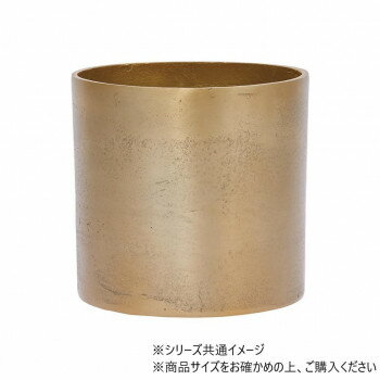 ※パッケージ、デザイン等は予告なく変更される場合があります。※画像はイメージです。商品タイトルと一致しない場合があります。重圧感と高級感のある、アルミニウム花器です。【ご注意点】※アルミ製品は水を入れると化学反応が起こり、商品に穴が開くため、水をお使いの場合はセロハン等をご使用ください。※AMシリーズはアルミ鋳造及び溶接接合で作られており、表面に凹凸があるものもございますが、風合いとして敢えてラフにしてあります。サイズΦ18.5×H17.5cm個装サイズ：20×20×20cm重量1.4kg個装重量：500g素材・材質アルミニウム生産国インド広告文責:株式会社ホームセンターセブンTEL:0978-33-2811※パッケージ、デザイン等は予告なく変更される場合があります。※画像はイメージです。商品タイトルと一致しない場合があります。fk094igrjs