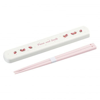 オーエスケー Peace and Smile 引フタ箸箱セット(19.5cm) HS-16【メーカー直送：代金引換不可：同梱不可】【北海道・沖縄・離島は配達不可】