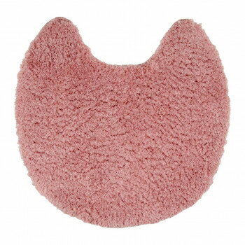 Toilet Mats - カキウチ SELECT JUST FIT MARURU トイレマット M アースピンク 58×58cm【メーカー直送：代金引換不可：同梱不可】【北海道・沖縄・離島は配達不可】