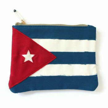 国旗ミニポーチ キューバ CUB KJ951【メーカー直送：代金引換不可：同梱不可】【北海道・沖縄・離島は配達不可】(4.0)