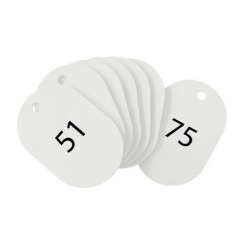 オープン工業 スチロール番号札 大 51〜75 白 BF-52-WH【メーカー直送：代金引換不可：同梱不可】【北海道・沖縄・離島は配達不可】
