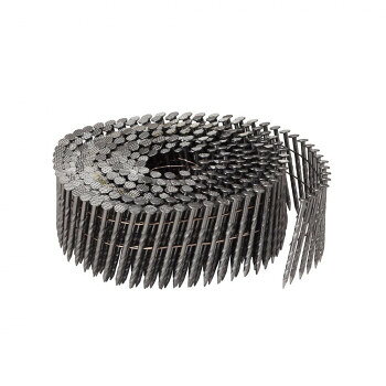 (W)ワイヤー スクリュー釘 平形巻 2.1×50 400本巻×10巻 WS2150F【メーカー直送：代金引換不可：同梱不可】【北海道・沖縄・離島は配達不可】