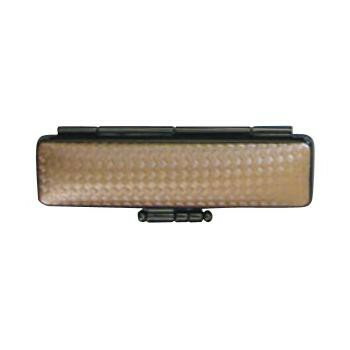 Seal Cases - 印鑑ケース ライトカーボンケース 15×60用 ライトブラウン CA-LC-11【メーカー直送：代金引換不可：同梱不可】【北海道・沖縄・離島は配達不可】