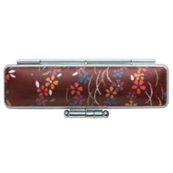 Seal Cases - 印鑑ケース 赤ローケツ 玉すだれ 12×60用 IB-AR1206【メーカー直送：代金引換不可：同梱不可】【北海道・沖縄・離島は配達不可】