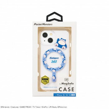 樂天商城 - ポケットモンスター:MagSafeケース iPhone15/14/13対応 カビゴン i37FPM07【メーカー直送：代金引換不可：同梱不可】【北海道・沖縄・離島は配達不可】