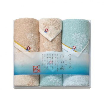 ※パッケージ、デザイン等は予告なく変更される場合があります。※画像はイメージです。商品タイトルと一致しない場合があります。今治の豊富な軟水で晒しや染めを行うことで生まれる繊細で柔らかな風合いと、しまなみの海と自然を表したような美しい色あいが魅力のタオルです。サイズ28×32×4cm個装サイズ：39×30×4cm重量435g個装重量：520g素材・材質綿100%仕様フェイスタオル(34×75cm)、ウォッシュタオル(34×35cm)今治タオル認定番号:第2015-2254号洗濯機可セット内容フェイスタオル×2、ウォッシュタオル×2生産国日本広告文責:株式会社ホームセンターセブンTEL:0978-33-2811※パッケージ、デザイン等は予告なく変更される場合があります。※画像はイメージです。商品タイトルと一致しない場合があります。fk094igrjs