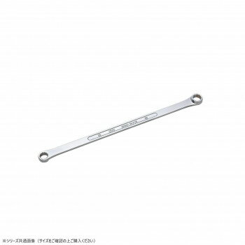 ※パッケージ、デザイン等は予告なく変更される場合があります。※画像はイメージです。商品タイトルと一致しない場合があります。大きなトルクがかけやすい超ロングストレートタイプです。狭く奥まった個所での作業も容易です。めがね部は片面オフセット形状で、平らな面や座ぐりが周りにあるボルト・ナットにも使用できます。口径部は応力の集中を防ぐことでボルト・ナットのエッジを傷めにくくし、より確実な締め付け・緩め作業が行えるパワーフィット形状を採用しました。サイズ全長370mm個装サイズ：40×4.6×1.4cm重量240g個装重量：260g生産国日本広告文責:株式会社ホームセンターセブンTEL:0978-33-2811※パッケージ、デザイン等は予告なく変更される場合があります。※画像はイメージです。商品タイトルと一致しない場合があります。fk094igrjs