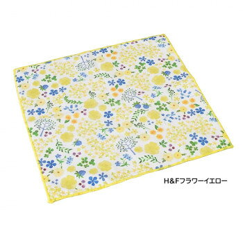 Mini Towels - BILANC(ビランク) タオルはんかち Hill and Fields フラワー YL/イエロー No.051【メーカー直送：代金引換不可：同梱不可】【北海道・沖縄・離島は配達不可】